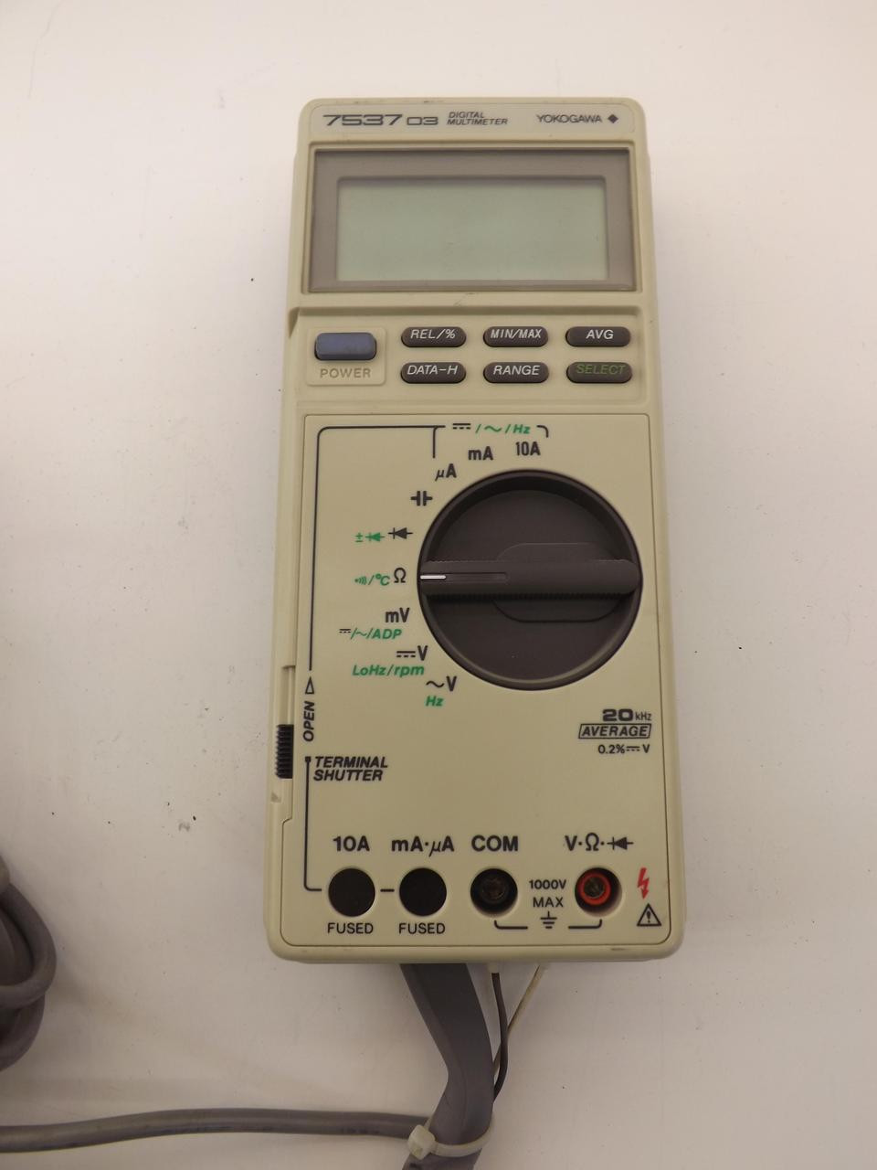 Yokogawa 7537 03 Digital Multimeter T40199 Test Equipment and